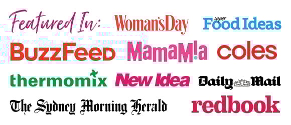 Names of brands that Bake Play Smile has had recipes featured in.